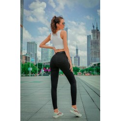 Penciljeans med hög midja - stretch lycra - Slim