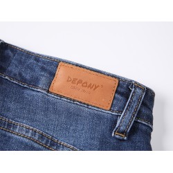 Penciljeans med hög midja - stretch lycra - Slim