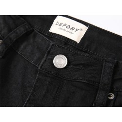 Penciljeans med hög midja - stretch lycra - Slim