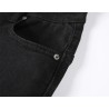 Penciljeans med hög midja - stretch lycra - Slim