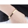 Elegant armband - ihåliga romerska siffror - titanstål - unisex