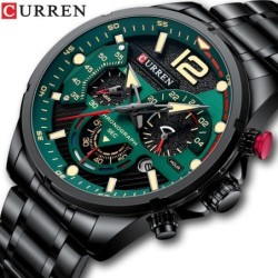 CURREN - sports Quartz watch - stainless steel - waterproofWatches