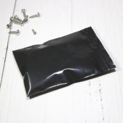 Reclosable plastic bags - pouches - heat sealing - black - 4 * 5 cm - 100 piecesStorage Bags