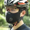 Skyddande ansiktsmask - vind-/dammtät - PM25 aktivt kolfilter - dubbel luftventil