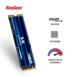 KingSpec - SSD M2 NVME - intern hårddiskskiva - 128GB - 256GB - 512GB - 1TB