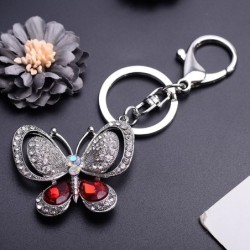 Crystal butterfly keychainKeyrings