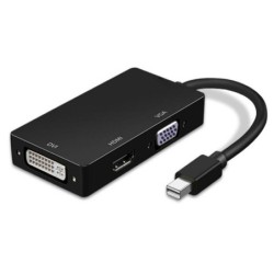 Mini Displayport till HDMI - adapter - 3 i 1 Thunderbolt - omvandlare