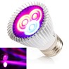 LED växtodlingslampa - hydroponiskt ljus - E27 - 6W - 15W - 21W - 27W - 36W - 45W - 54W