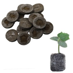 Soil block - peat for planting plants - 8 piecesGarden