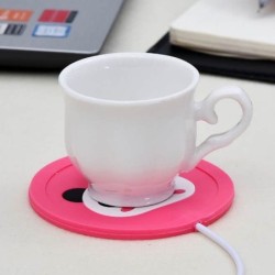 Koppvärmare i silikon - te / kaffe / mjölkvärmare - USB - 5V