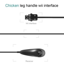 Trådbunden Nunchuck-kontroller - för Wii / Wii U