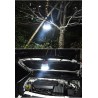 Camping / tältlampa - bärbar - solenergi - LED - superljus utomhuslampa - med fjärrkontroll - vattentät