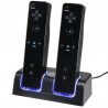 Double charger - LED indicator - for Wii controller - with 2 batteriesWii & Wii U