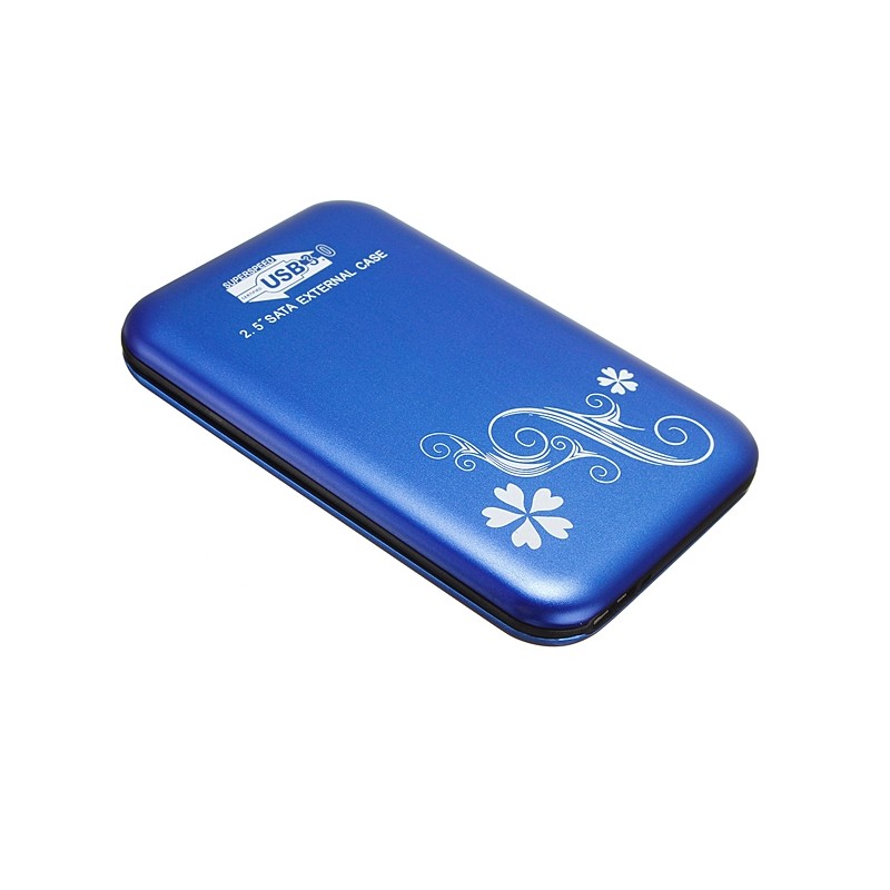 External enclosure - 2.5 inch SATA HDD - USB 3.0 - aluminumHDD case