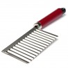 Potato cutter - fries maker - curved chips - stainless steel knifeSteel