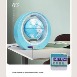 Bluetooth-högtalare - magnetisk levitation - flytande världsglob - med klocka