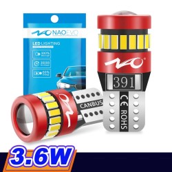 NAO - T10 - W5W - 1.8W - 12V - LED - car bulbT10