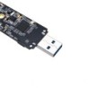 M.2 NVME SSD till USB 3.1-adapter