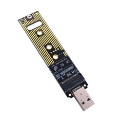 M.2 NVME SSD till USB 3.1-adapter