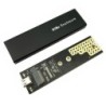 Dubbla protokoll - M2 SSD-hölje - USB-C till USB-A-kabel - USB 3.1