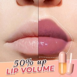 Lips volumizing lipstick - lip gloss - day / night serumLipsticks