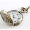 Vintage kvarts fickur - rysk stil - med kedja