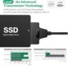 SATA till USB 3.0 / 2.0 / typ-C - kabel - adapter - 2,5 tum extern SSD HDD