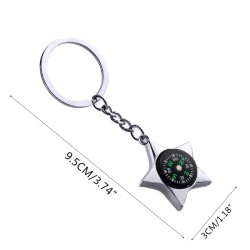 Minificka kompass - med nyckelring