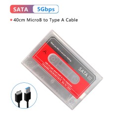 UTHAI T46 - extern hårddiskfodral - SATA 5Gbps 2,5 tum - micro B till USB 3.0 - typ-A-kabel