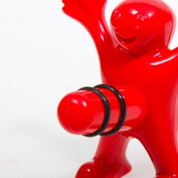 Bottle stopper - stopper - funny red manBar supply