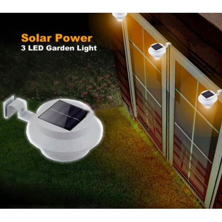 Lampa ogrodowa zasilana energią słoneczną - LED - woodporna