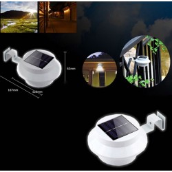 Lampa ogrodowa zasilana energią słoneczną - LED - wodoodpornaSolar lighting