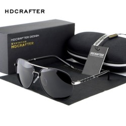 HDCRAFTER - Vintage oversized solglasögon - polariserade - UV400