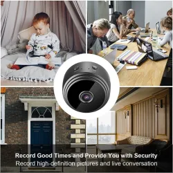 A9 - minikamera - trådlöst - röstinspelare - mörkerseende - IP - WiFi - HD 1080P
