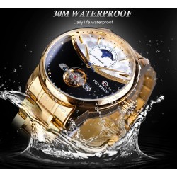 Forsining - automatic mechanical watch - stainless steelWatches