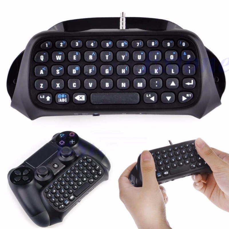 Bluetooth keyboard - chatpad - for Playstation 4 PS4 ControllerControllers