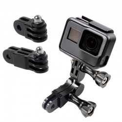 3-vägs pivotarm - adapter - förlängningsfäste - för GoPro-kameror