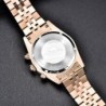 BENYAR - elegant Quartz klocka - kronograf - vattentät - rostfritt stål - guld / svart