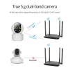 Trådlös kamera - babyvakt - automatisk spårning - tvåvägsljud - 5G IP - WiFi - 720P