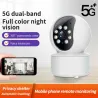 Trådlös kamera - babyvakt - automatisk spårning - tvåvägsljud - 5G IP - WiFi - 720P