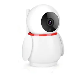 CCTV trådlös IP-kamera - babymonitor - automatisk spårning - mörkerseende - 720P - WiFi