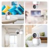 CCTV trådlös IP-kamera - babymonitor - automatisk spårning - mörkerseende - 720P - WiFi