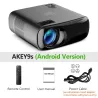 AUN AKEY9S - LED HD-projektor - Android - Bluetooth - WIFI - 4K - 1080P