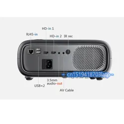 AUN AKEY9S - LED HD-projektor - Android - Bluetooth - WIFI - 4K - 1080P