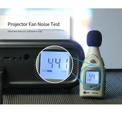 AUN AKEY9S - LED HD-projektor - Android - Bluetooth - WIFI - 4K - 1080P