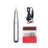 Mini elektrisk nagelputsare / borr - set med bits - manikyr / pedikyr - 35000RPM