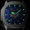 CHENXI - automatic mechanical Quartz watch - waterproof - skeleton design - blackWatches