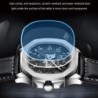 CHENXI - automatic mechanical Quartz watch - waterproof - skeleton design - blackWatches