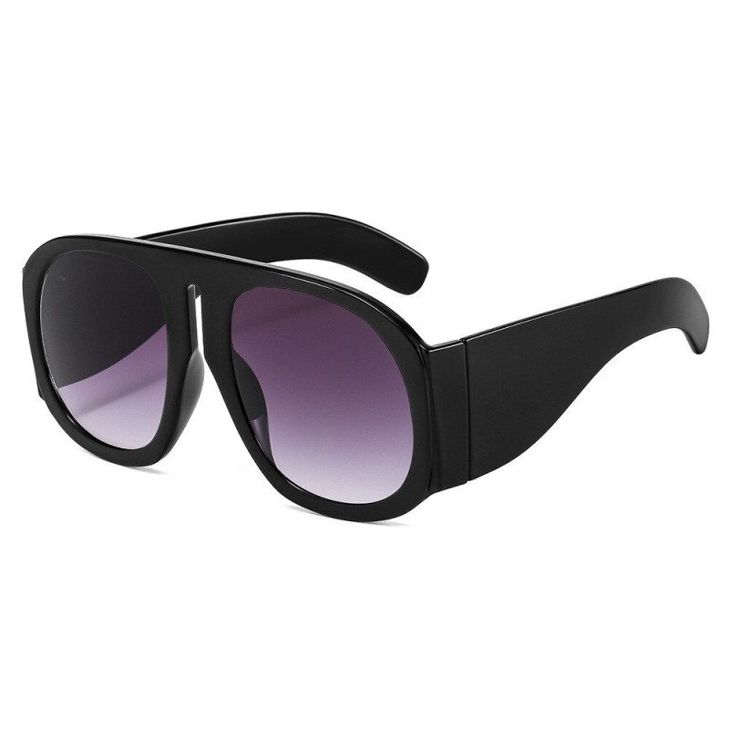 Runda stora solglasögon - unisex - UV 400