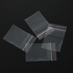4 * 6 cm - ziplock - resealable packing plastic bags - 100 piecesStorage Bags